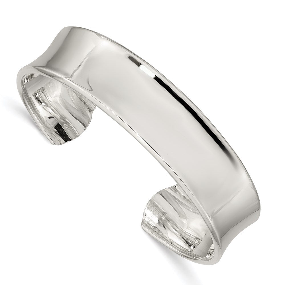Sterlingsilber 15mm Manschette Armreif