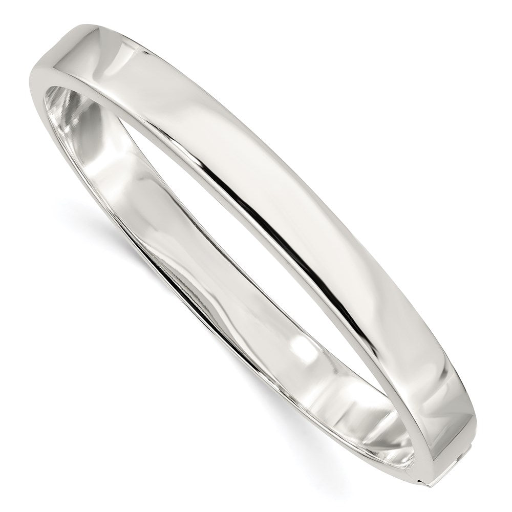 Sterlingsilber 8.00mm Klappbar Armreif