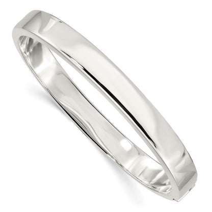 Sterlingsilber 8.00mm Klappbar Armreif