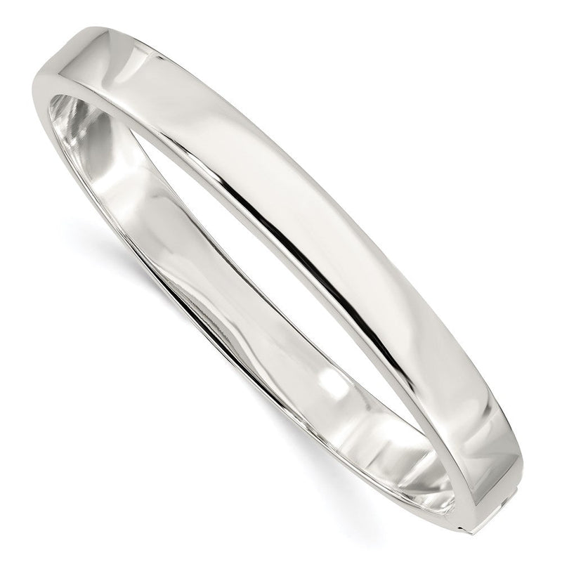 Sterlingsilber 8.00mm Klappbar Armreif