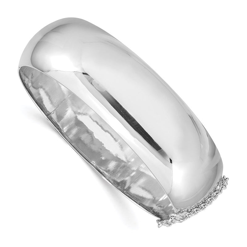 7.25 Zoll Sterlingsilber Rhodiniert 20mm Fantasie Klappbar Armreif Armband