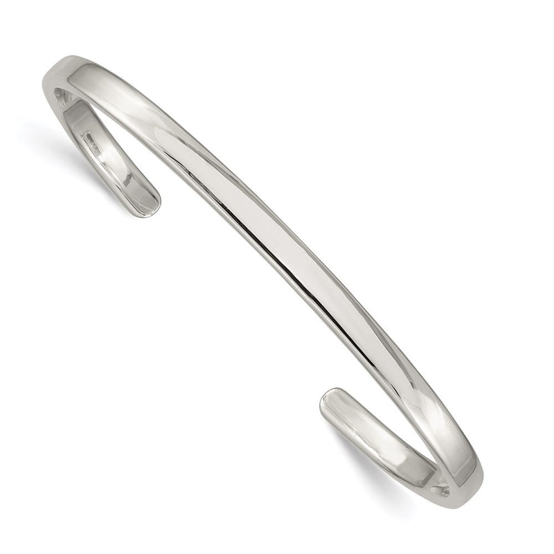 Sterlingsilber 4mm Manschette Armreif