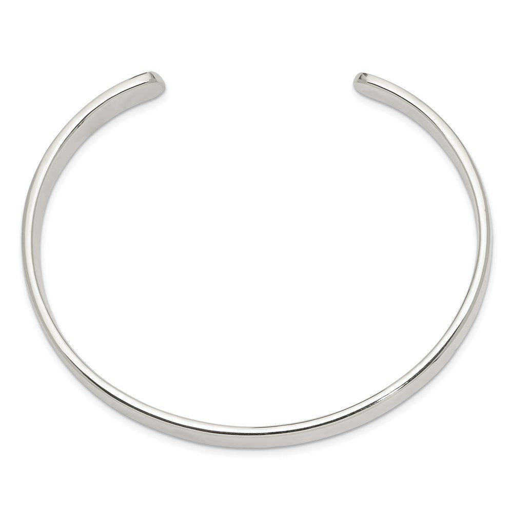 Sterlingsilber 7mm Manschette Armreif