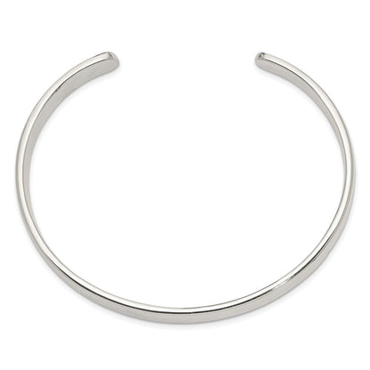 Sterlingsilber 7mm Manschette Armreif