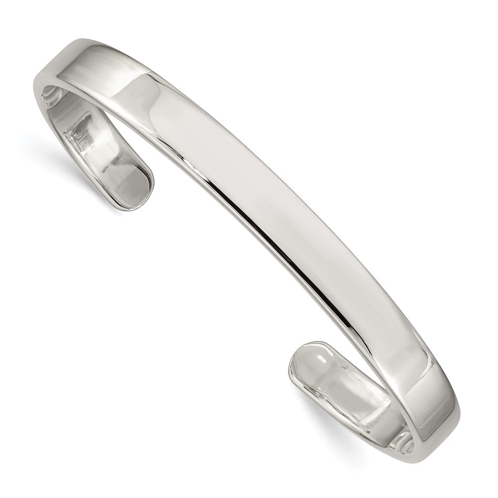 Sterlingsilber 7mm Manschette Armreif