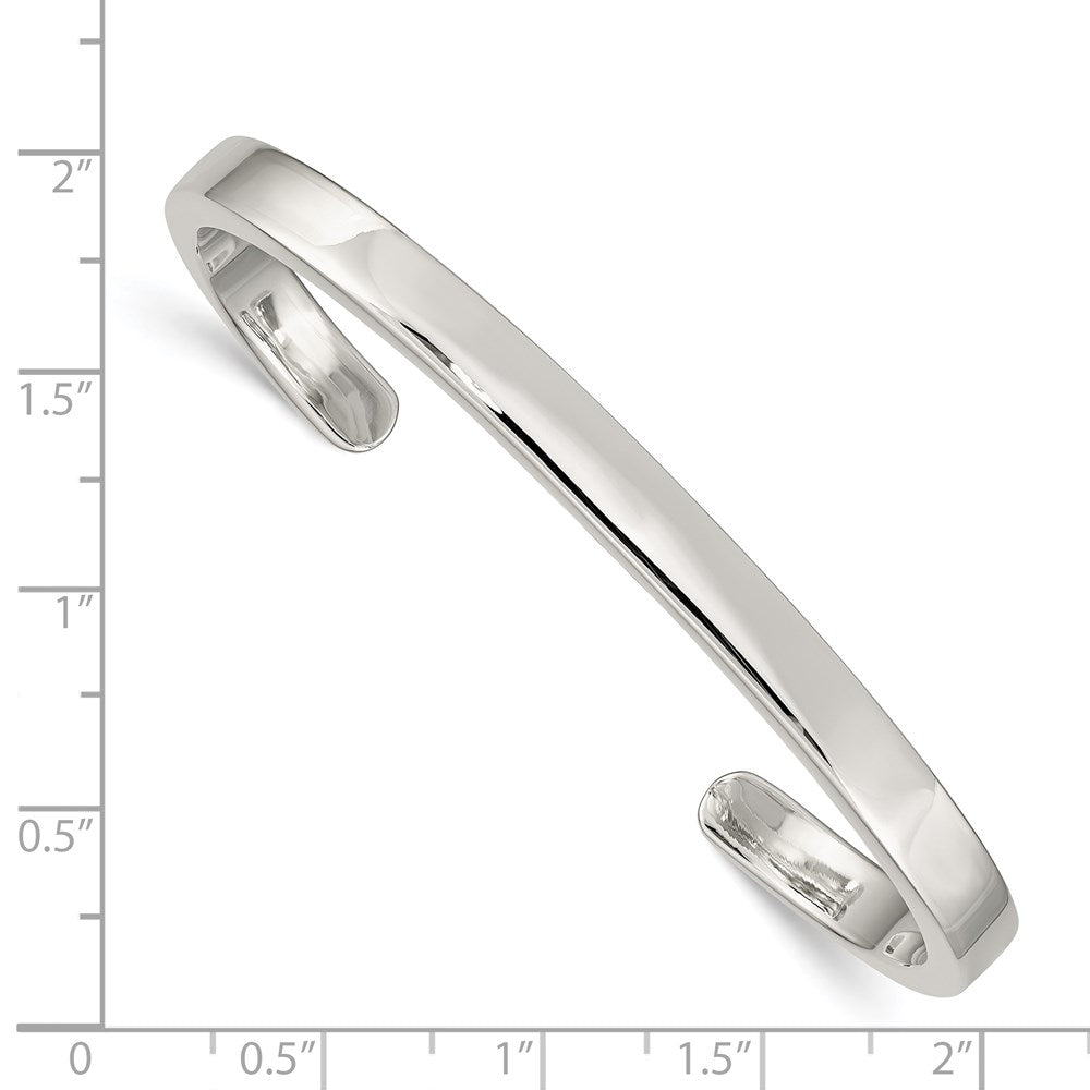 Sterlingsilber 5mm Manschette Armreif