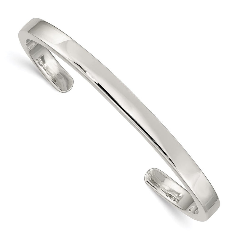 Sterlingsilber 5mm Manschette Armreif