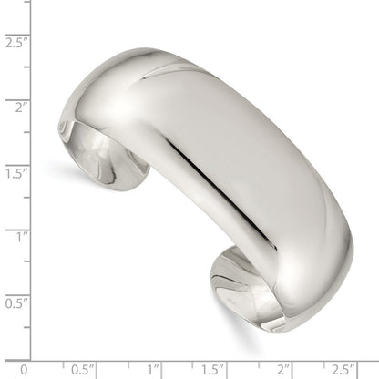 Sterlingsilber 21mm Manschette Armreif