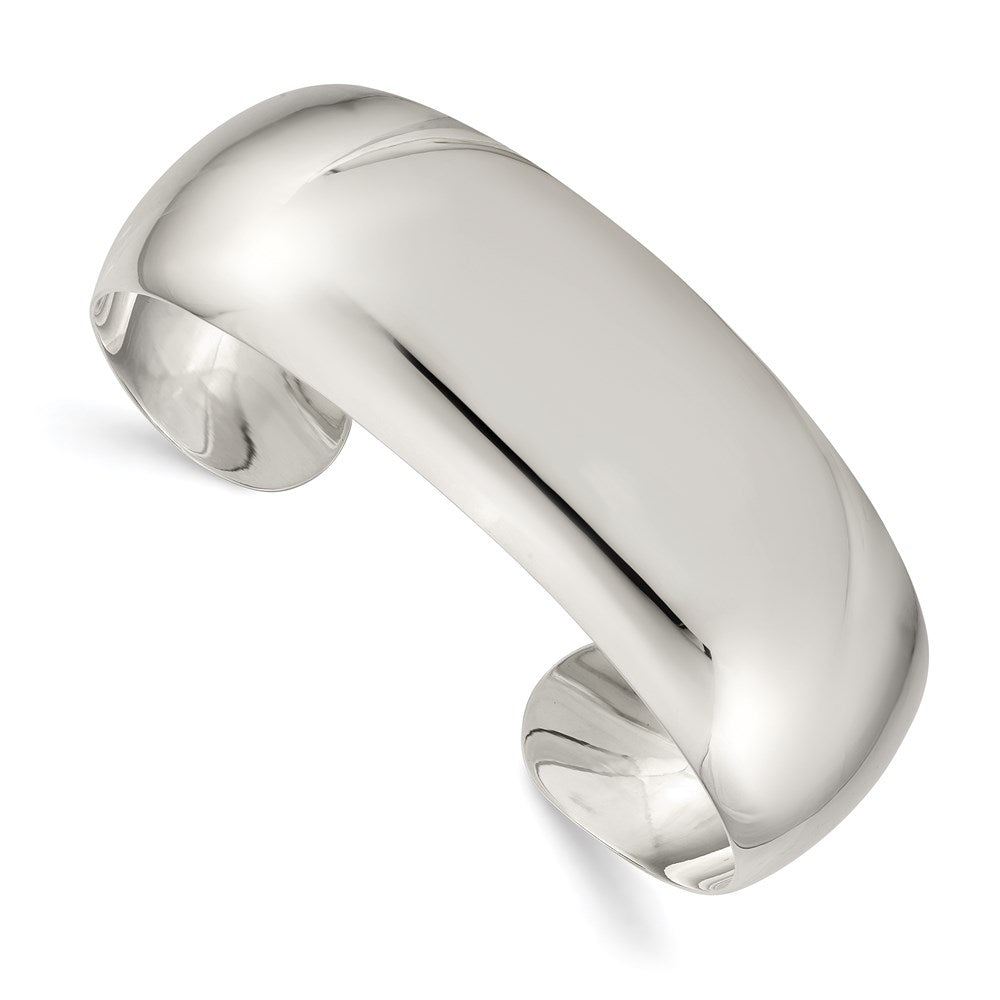 Sterlingsilber 21mm Manschette Armreif