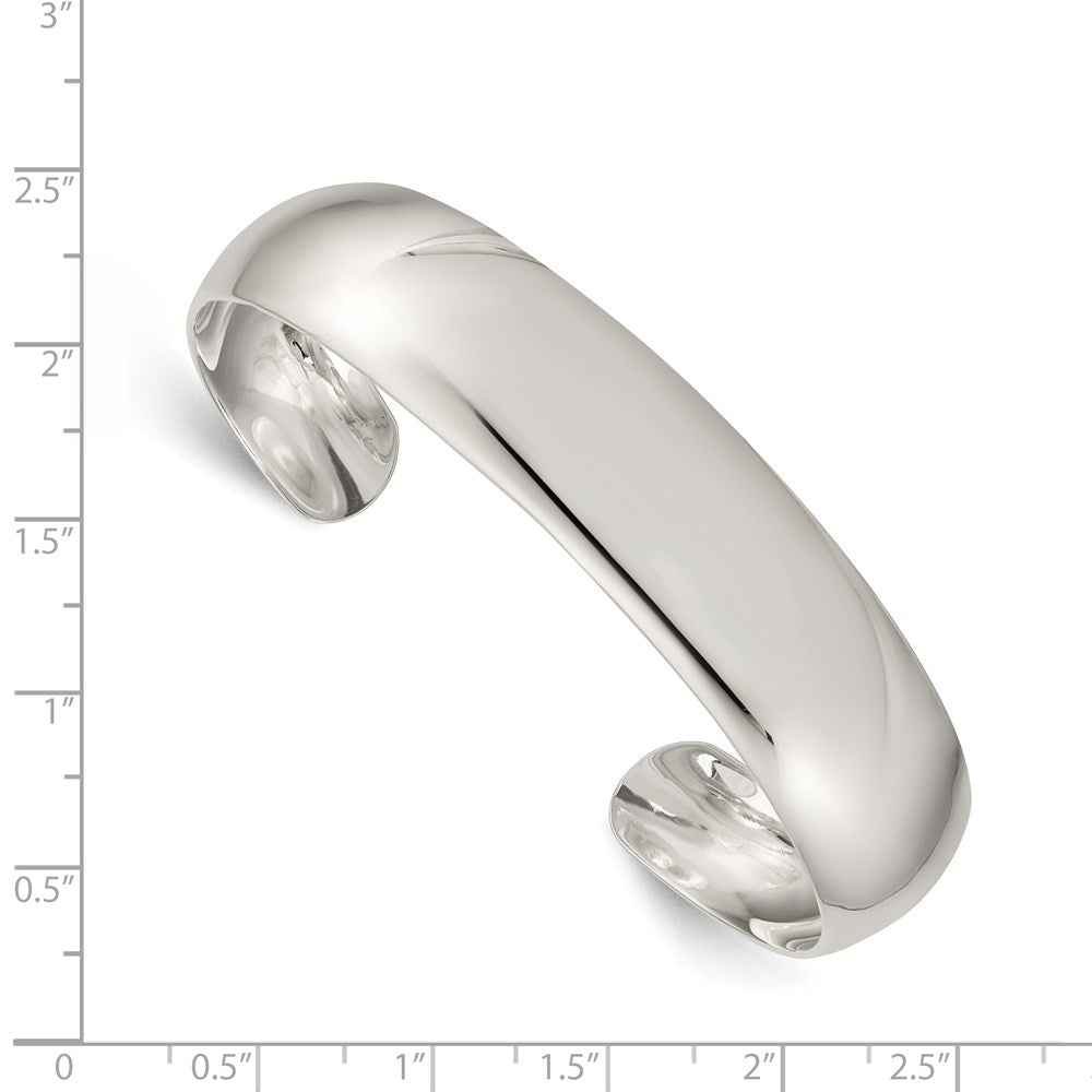 Sterlingsilber 14mm Manschette Armreif