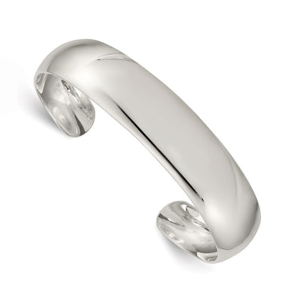 Sterlingsilber 14mm Manschette Armreif