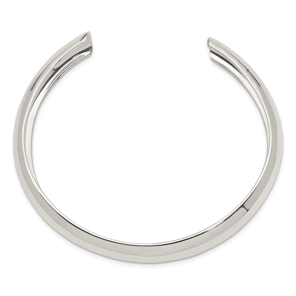 Sterlingsilber 9mm Manschette Armreif