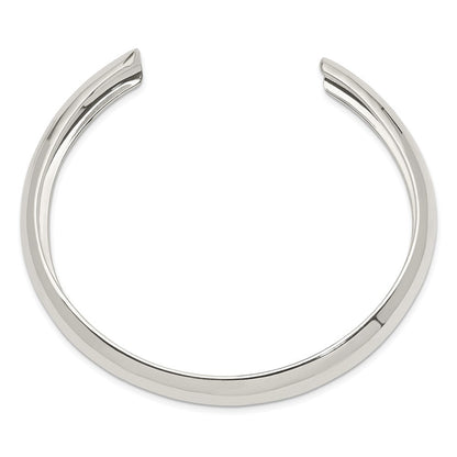 Sterlingsilber 9mm Manschette Armreif