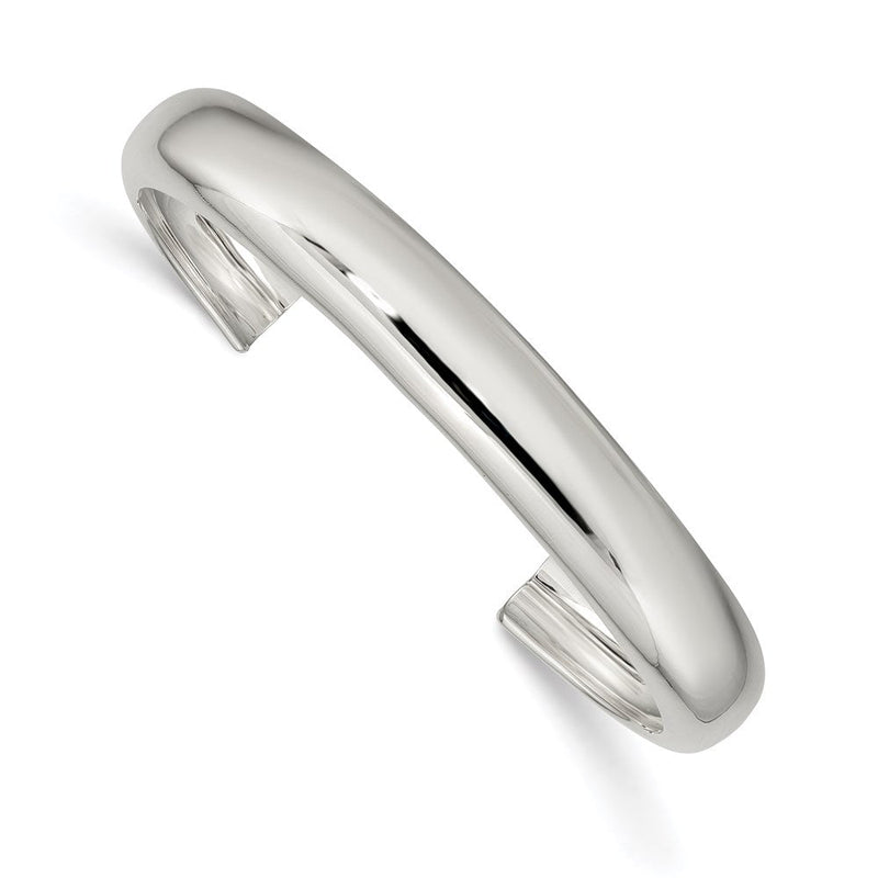 Sterlingsilber 9mm Manschette Armreif