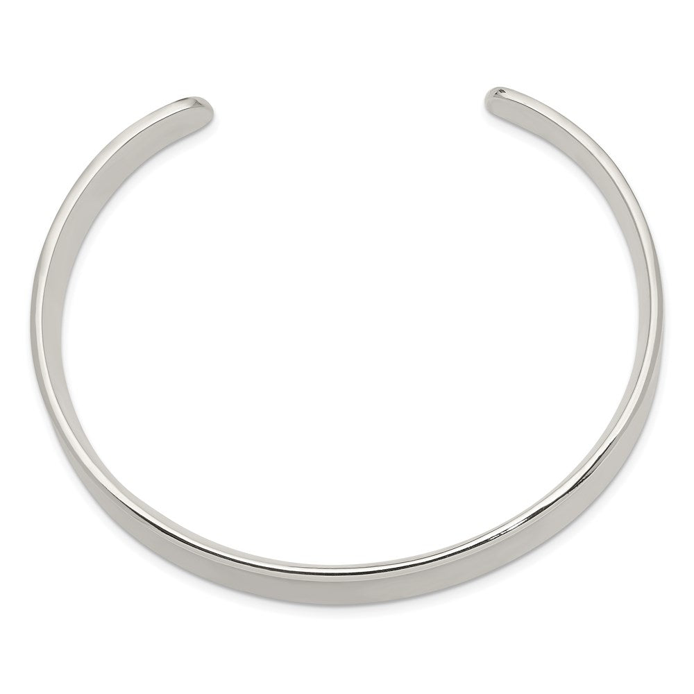Sterlingsilber 10mm Manschette Armreif