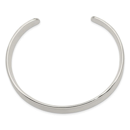Sterlingsilber 10mm Manschette Armreif