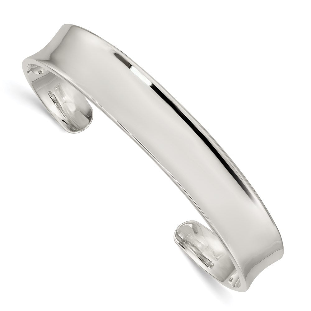 Sterlingsilber 10mm Manschette Armreif