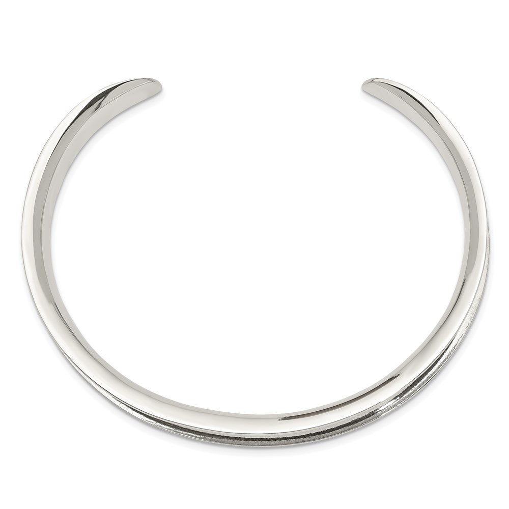 Sterlingsilber 8.5mm Manschette Armreif