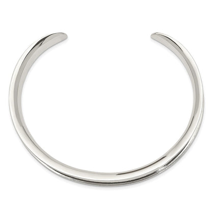 Sterlingsilber 8.5mm Manschette Armreif