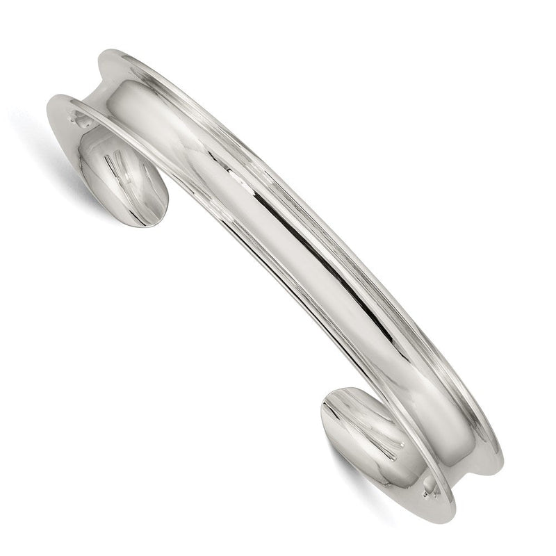 Sterlingsilber 8.5mm Manschette Armreif