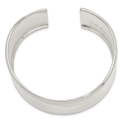 Sterlingsilber 30mm Manschette Armreif Armband