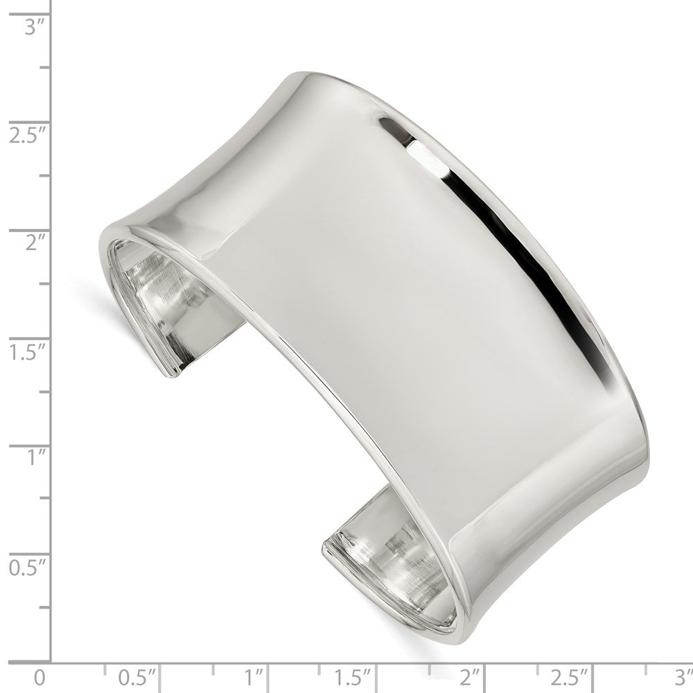 Sterlingsilber 30mm Manschette Armreif Armband