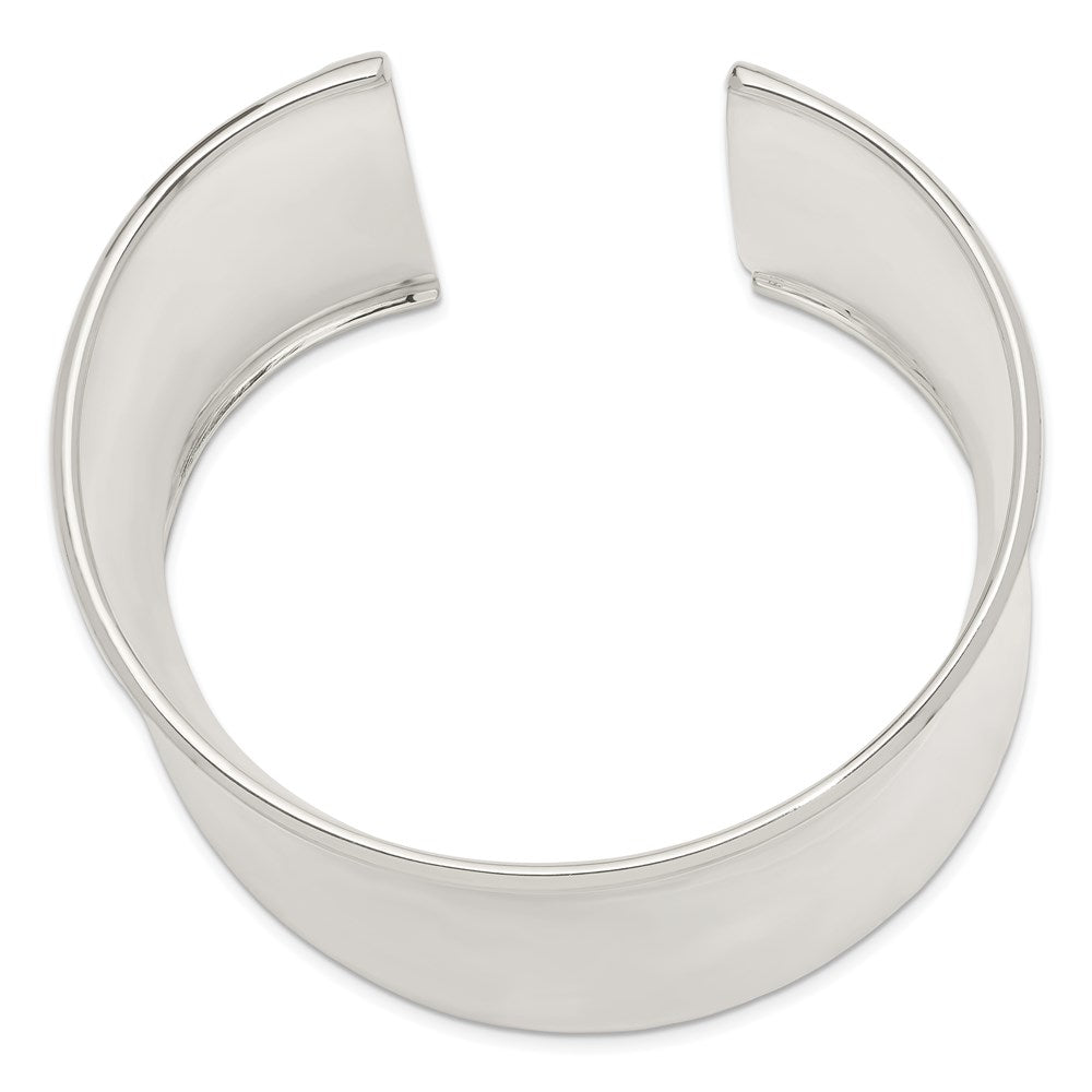 Sterlingsilber 50mm Manschette Armreif Armband