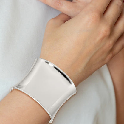 Sterlingsilber 50mm Manschette Armreif Armband