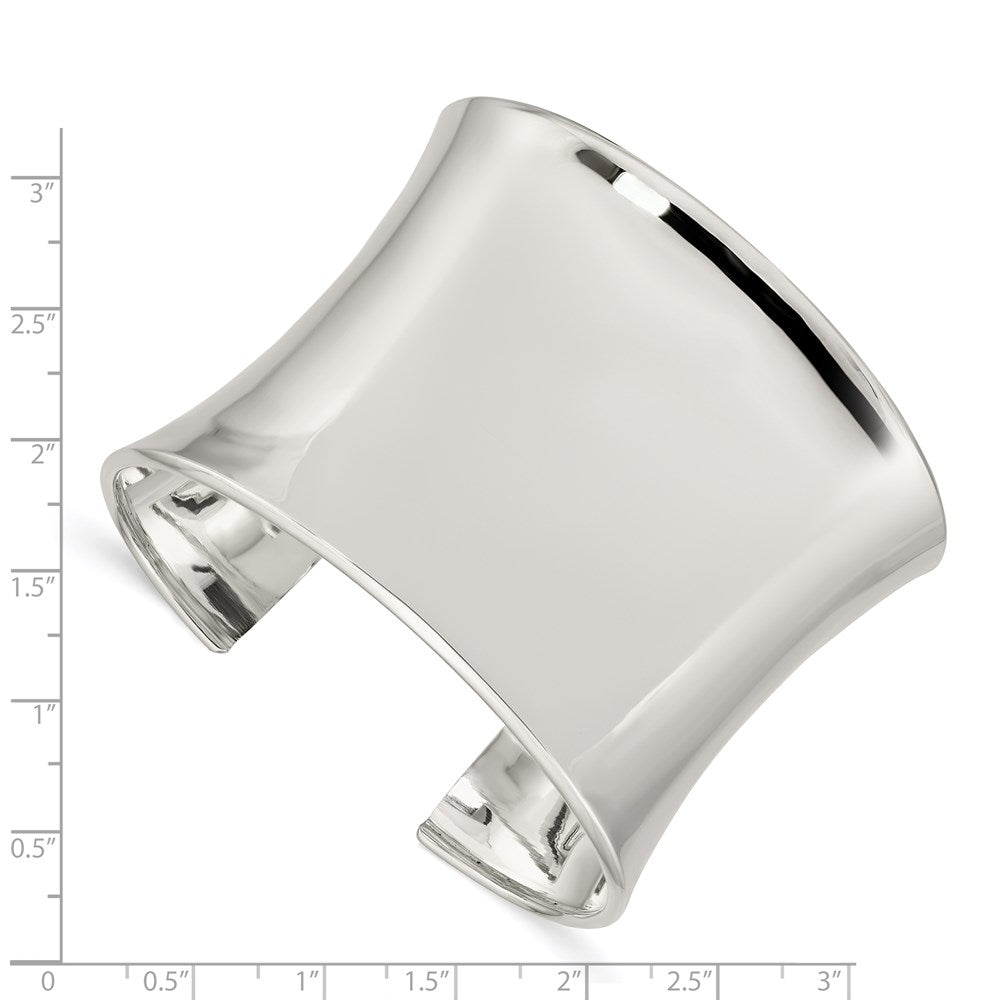 Sterlingsilber 50mm Manschette Armreif Armband