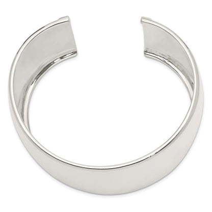 Sterlingsilber 40mm Manschette Armreif Armband