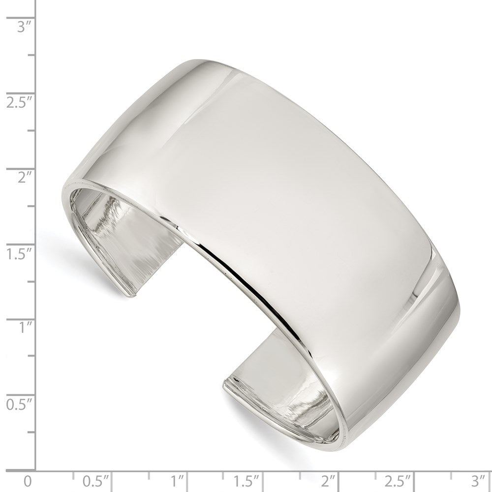 Sterlingsilber 30mm Manschette Armreif Armband
