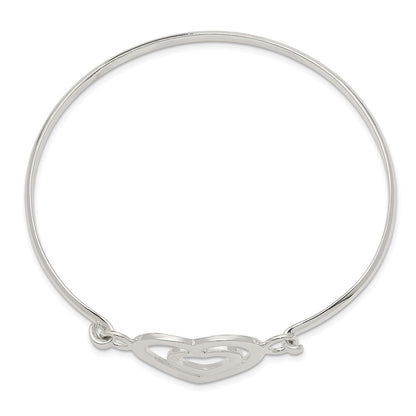 Sterlingsilber Herz Within A Armreif Armband