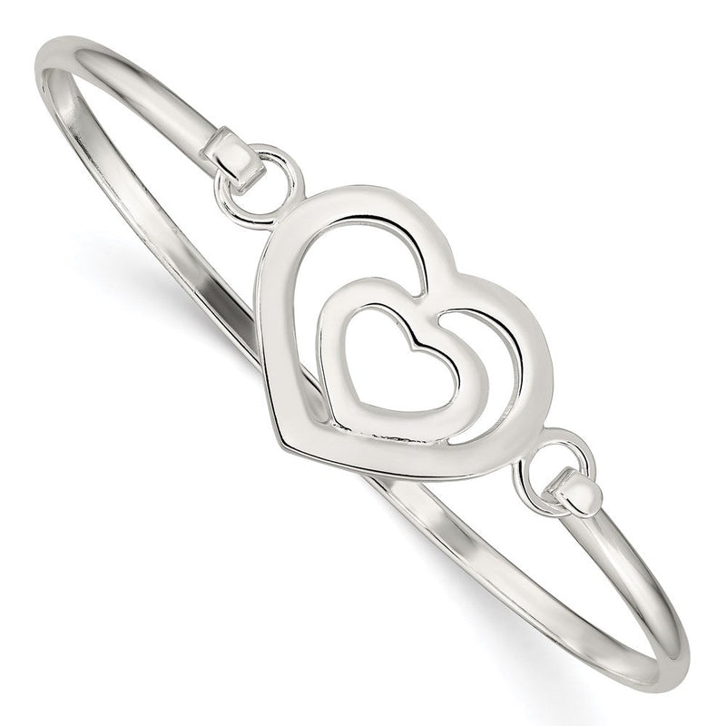 Sterlingsilber Herz Within A Armreif Armband