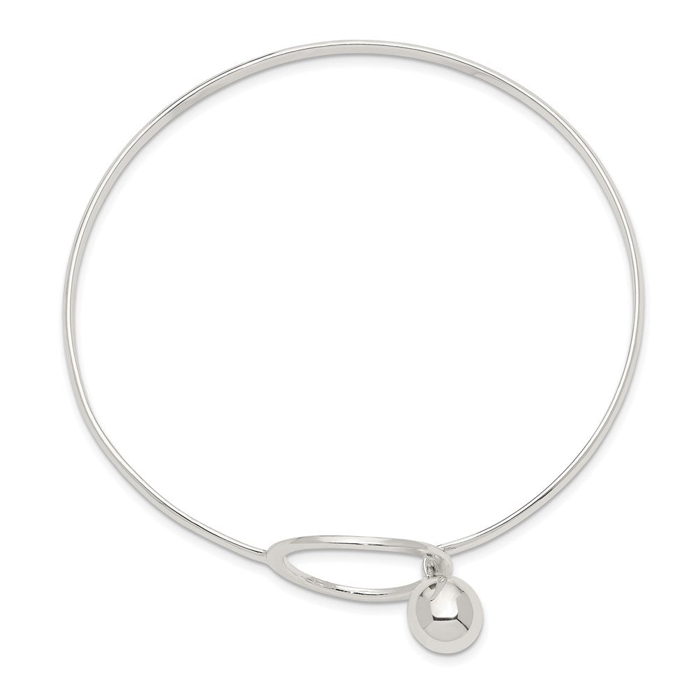 Sterlingsilber Kreis Armreif Armband