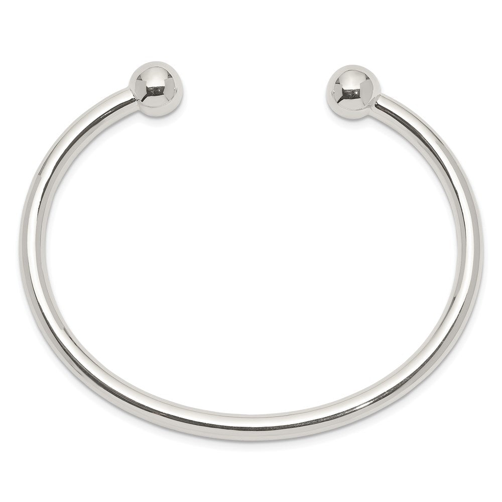 Sterlingsilber 4mm Armreif Armband