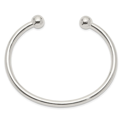 Sterlingsilber 4mm Armreif Armband