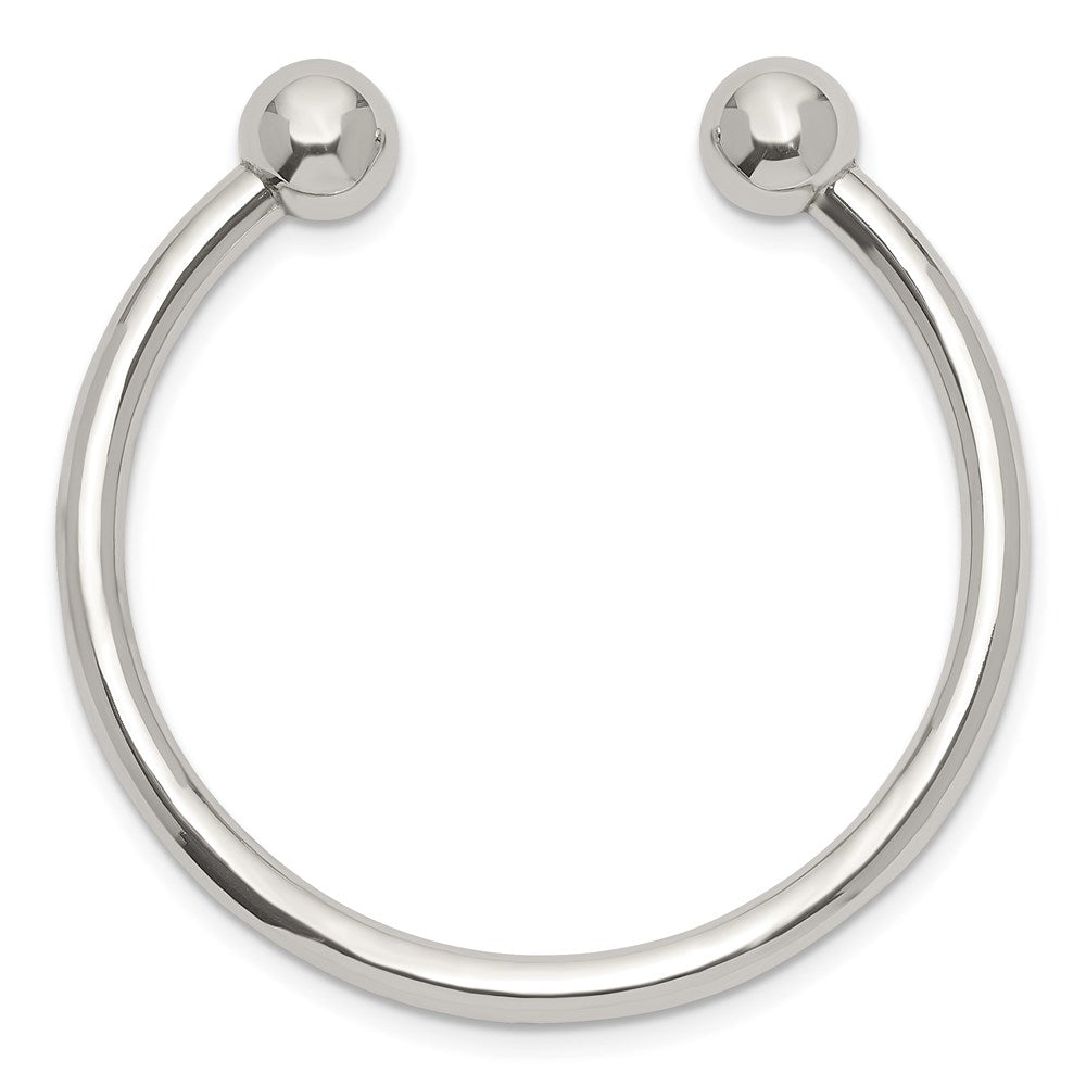 Sterlingsilber Poliert Baby Manschette Armreif Armband