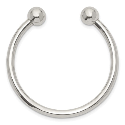 Sterlingsilber Poliert Baby Manschette Armreif Armband