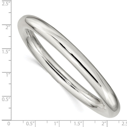 Sterlingsilber 8mm Schieber-on Röhre Armreif