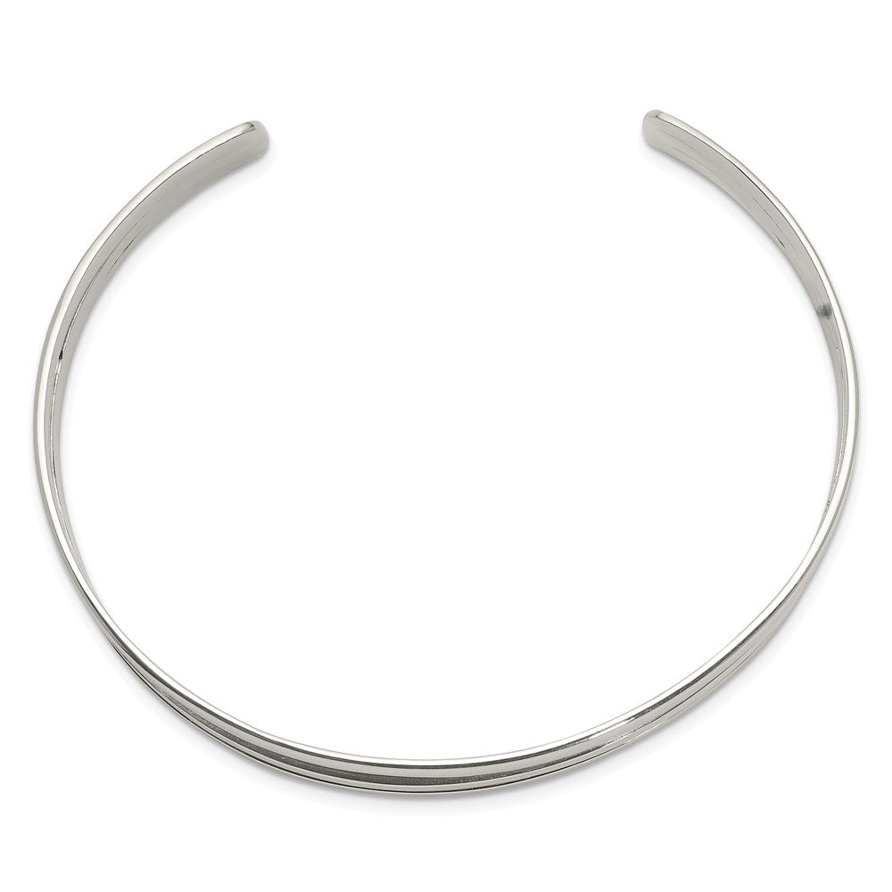 Sterlingsilber Poliert Manschette Armreif