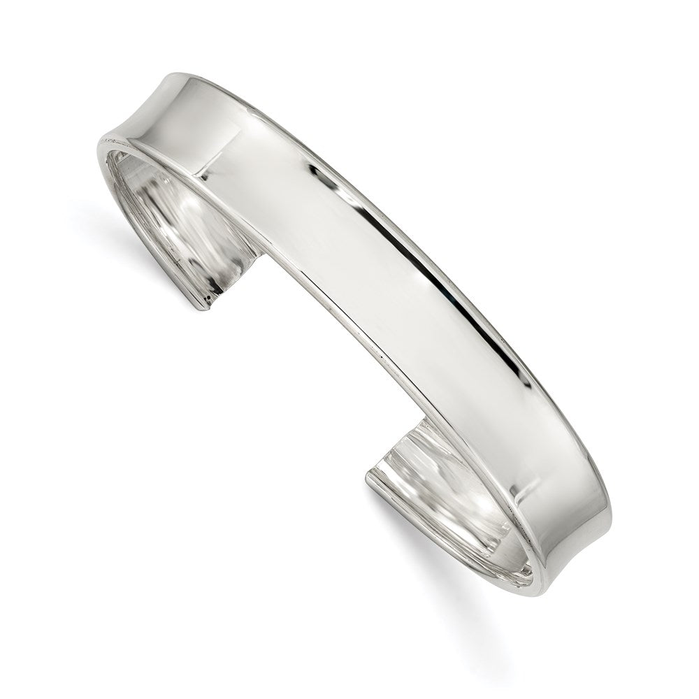 Sterlingsilber 10mm Poliert Manschette Armreif