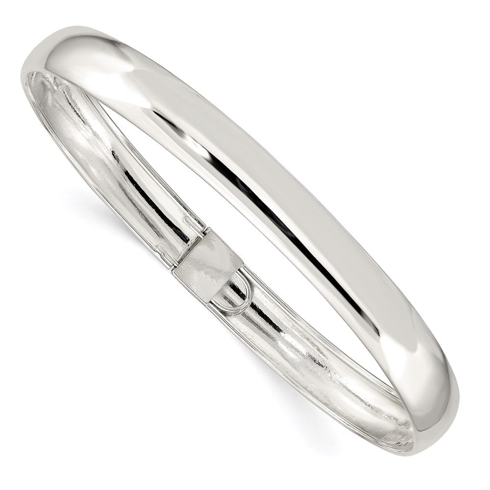 Sterlingsilber 8mm Poliert Flexibel Armreif