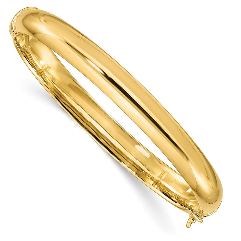 Sterlingsilber Vergoldet 8mm Klappbar Armreif