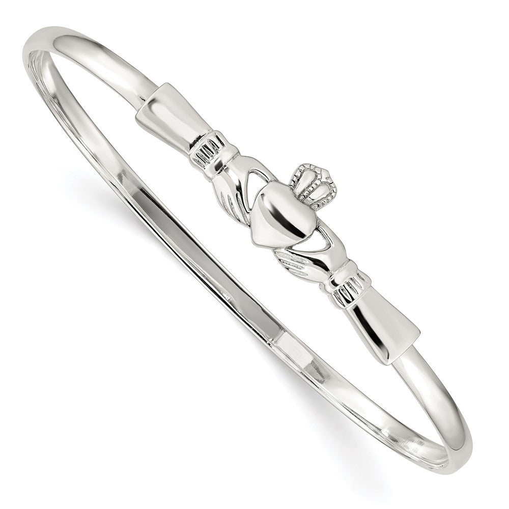Sterlingsilber Claddagh Armreif Armband