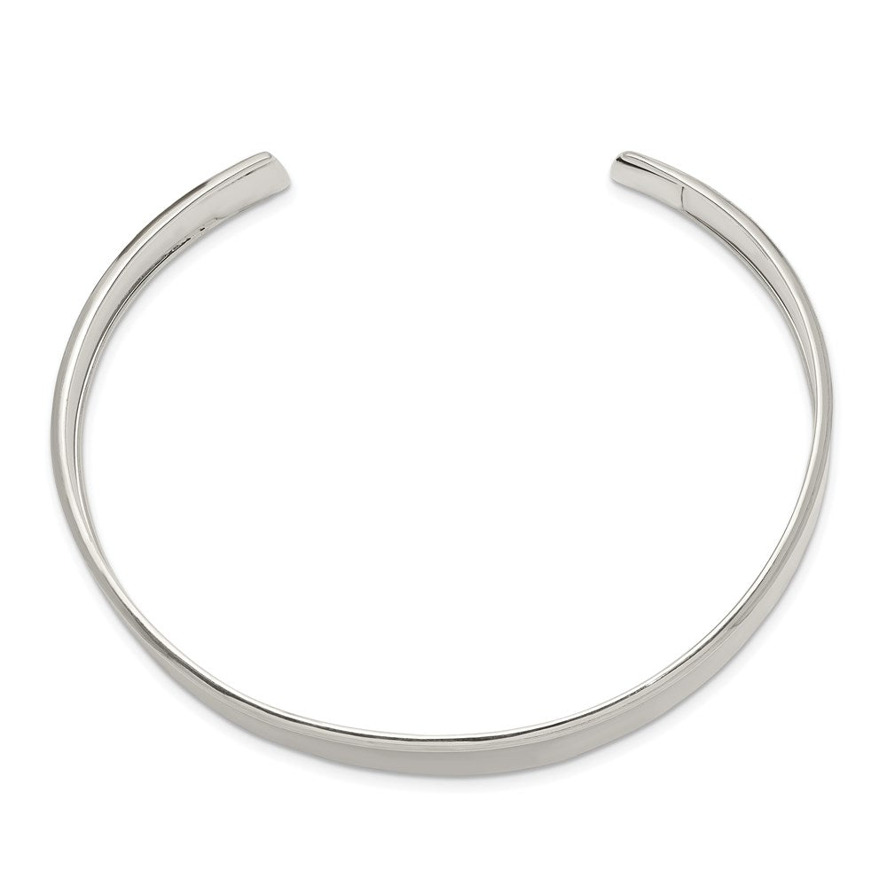 Sterlingsilber Konkav Manschette Armreif