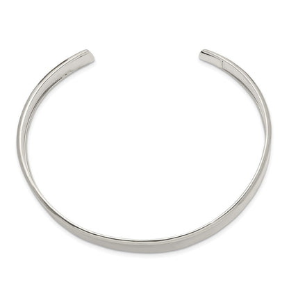 Sterlingsilber Konkav Manschette Armreif