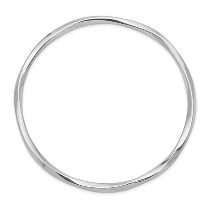 Sterlingsilber Rhodiniert 3.50mm Armreif