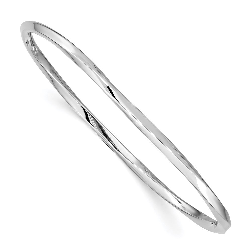 Sterlingsilber Rhodiniert 3.50mm Armreif