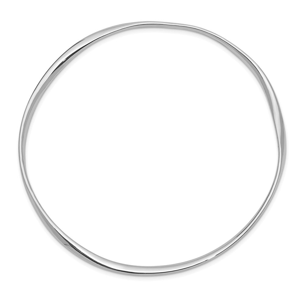Sterlingsilber Rhodiniert 2.25mm Armreif