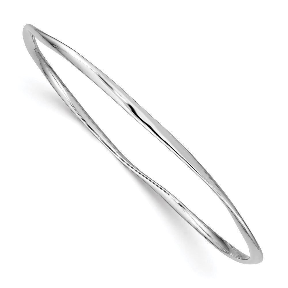 Sterlingsilber Rhodiniert 2.25mm Armreif